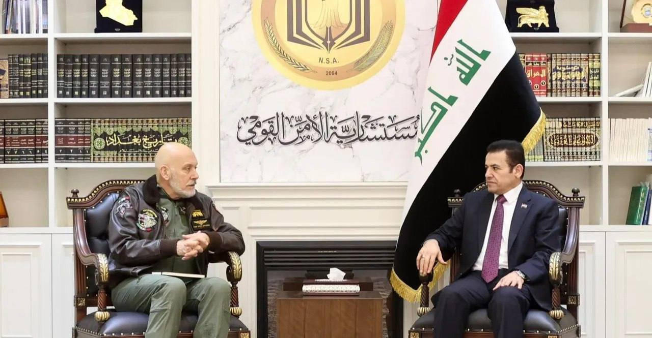 مستشار الأمن القومي العراقي يستقبل رئيس اللجنة العسكرية لحلف شمال الأطلسي