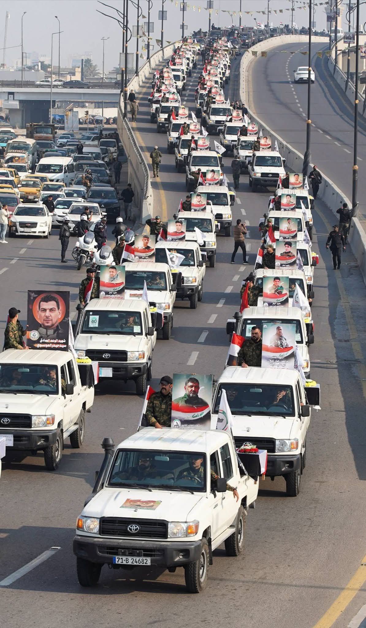 الحشد الشعبي: حصيلة العدوان الصـهيو-أمريكي نحو 80 شهيداً وأكثر من 270 جريحاً