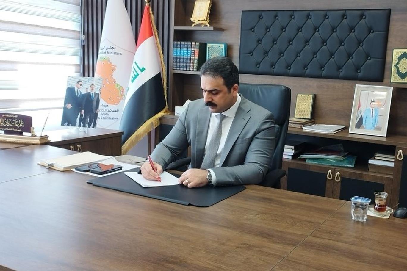 رئيس هيئة المنافذ يؤكد ضرورة الاستمرار في تطبيق الأنظمة الإلكترونية المتقدمة