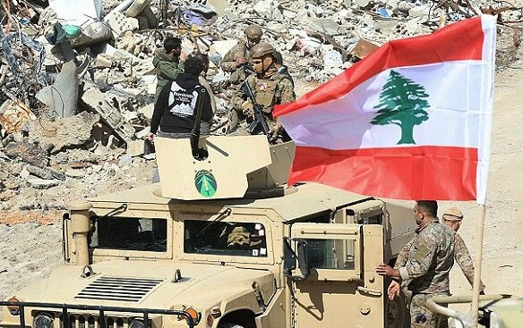الجيش اللبناني استشهاد عدد من  العسكريين بينهم ضابط بعدوان  إسرائيلي